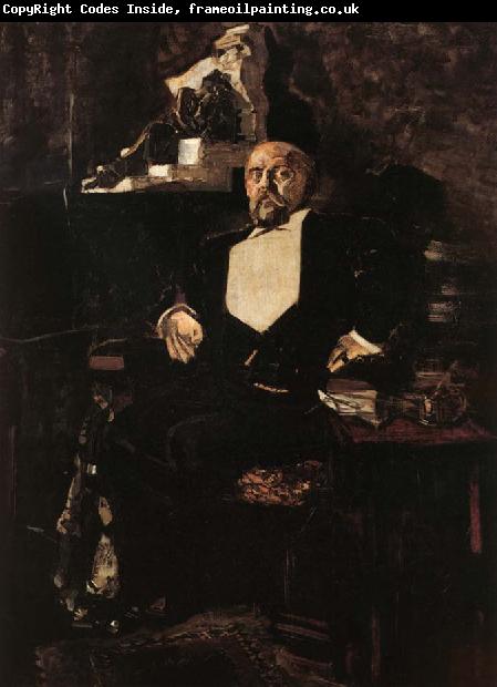 Mikhail Vrubel Portrait of Savva Mamontov